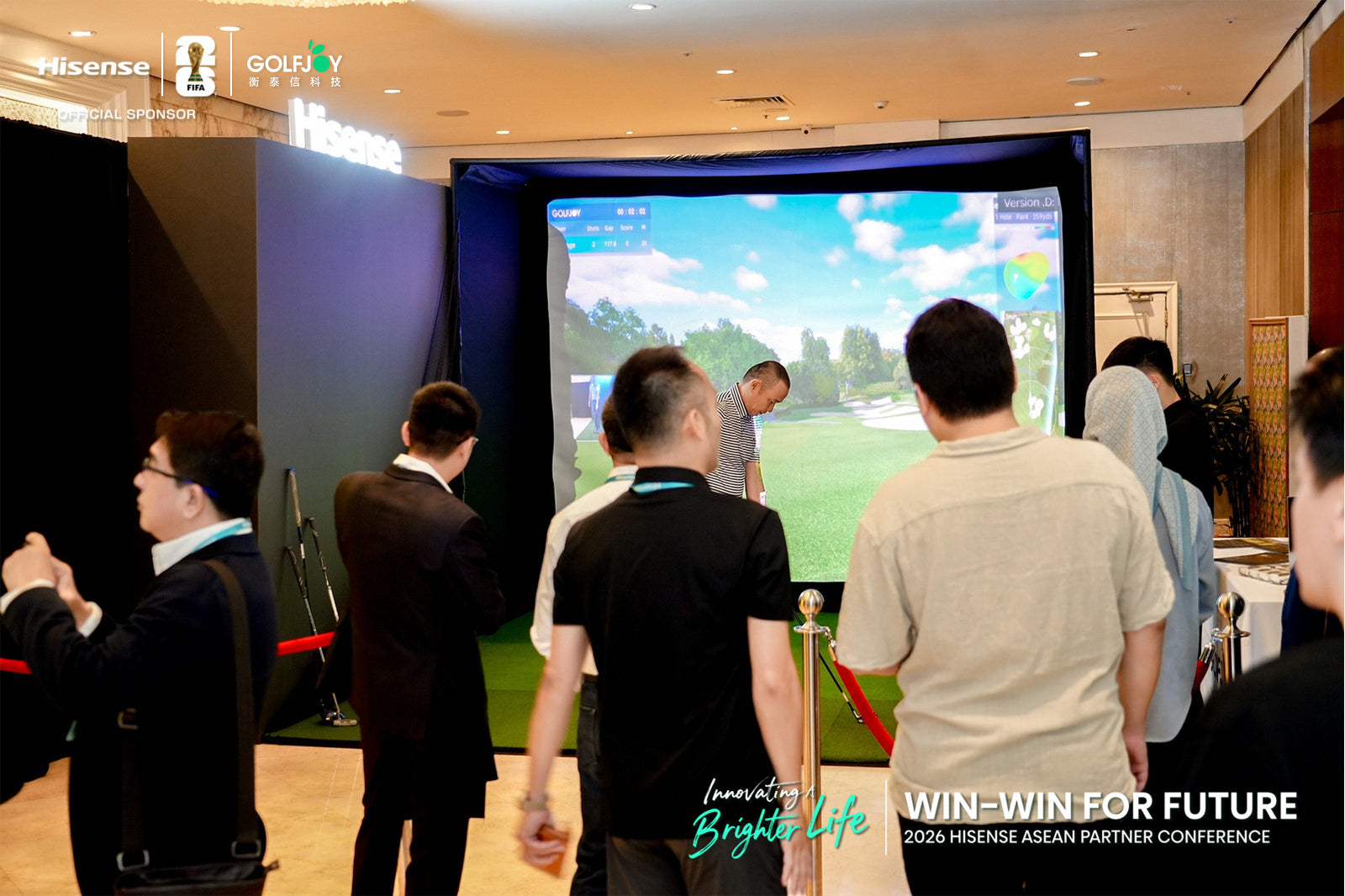 Swings in Kuala Lumpur: GOLFJOY at the 2026 Hisense ASEAN Partner Conference