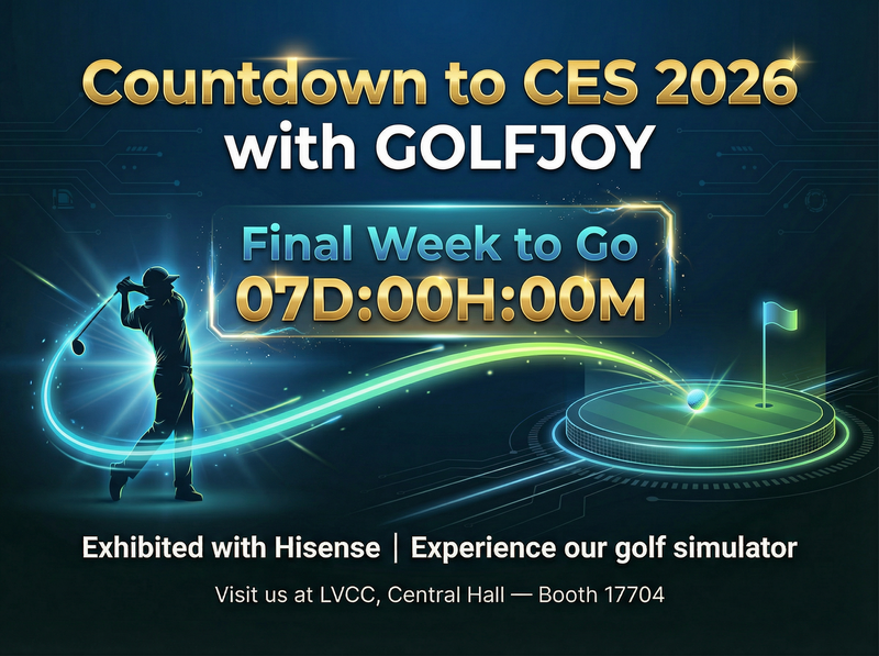 CES 2026 is Just Around the Corner!GOLFJOY Invites You to Join Us at Hisense’s Booth #17704
