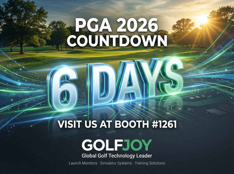 GOLFJOY Counts Down to PGA Show 2026 — Ready to Unveil Next-Level Golf Tech